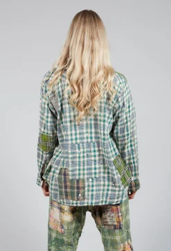 Magnolia Pearl Tops^YD Plaid Kelly Western Shirt in Grandpa Joe
