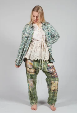 Magnolia Pearl Tops^YD Plaid Kelly Western Shirt in Grandpa Joe