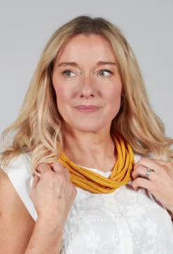Narratives Necklaces^Yellow Rope Layered Necklace