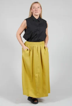 Ecoalf Skirts^Yokoalf Skirt in Green Yellow
