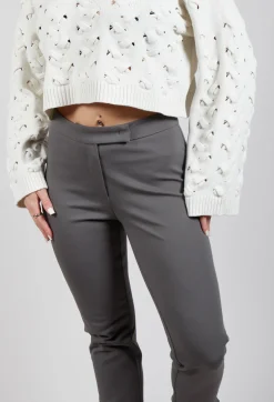 Sarah Pacini Trousers^Yumiko Trousers in Charcoal