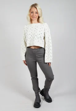 Sarah Pacini Trousers^Yumiko Trousers in Charcoal