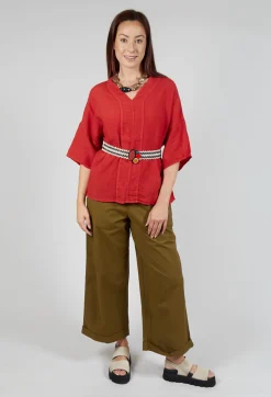 Elemente Clemente Shirts & Blouses^Zavo Shirt in Paprika