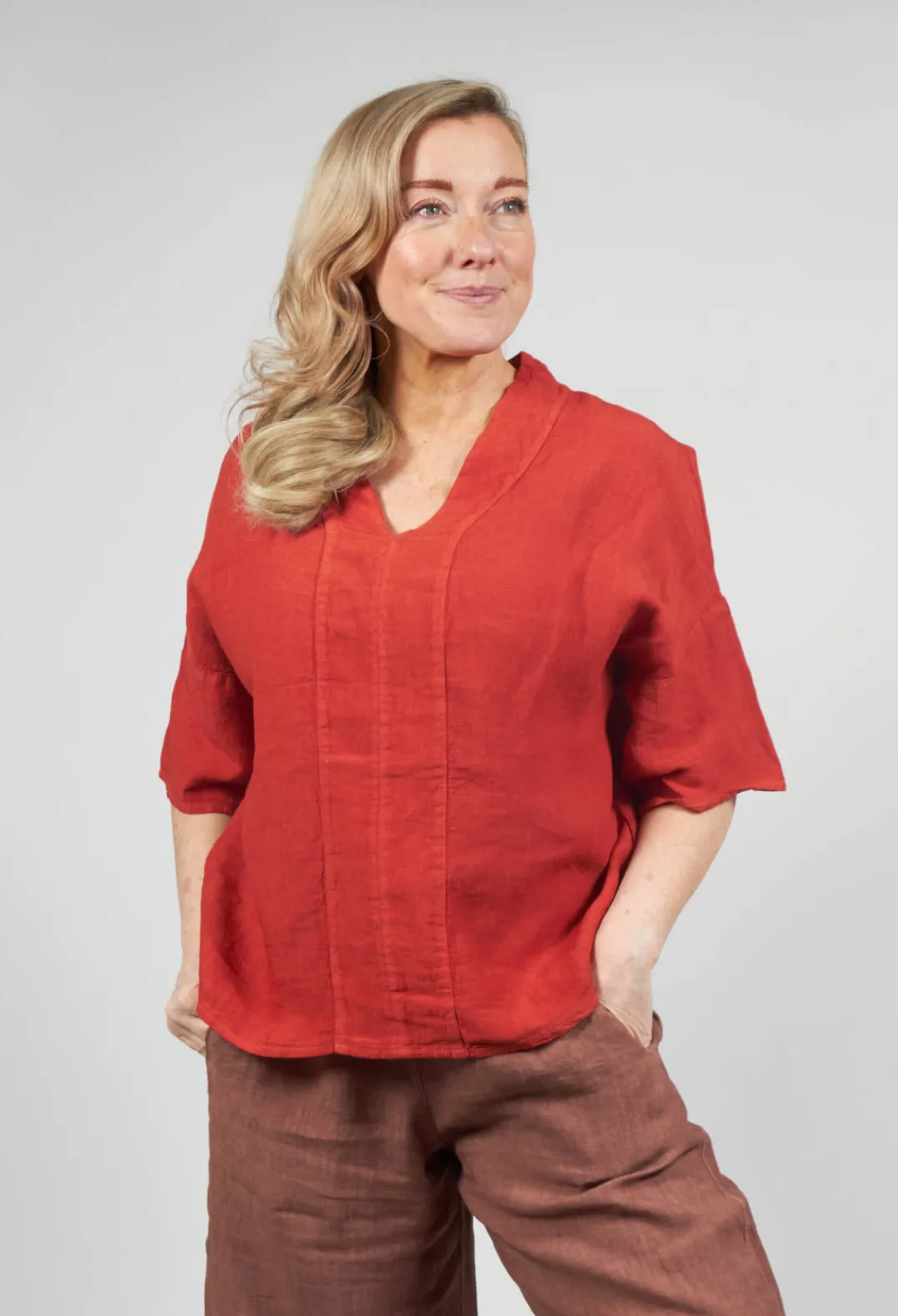 Elemente Clemente Shirts & Blouses^Zavo Shirt in Paprika