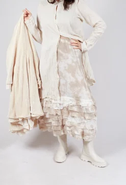Privatsachen Skirts^Zentralknapp Skirt in Karton Beige