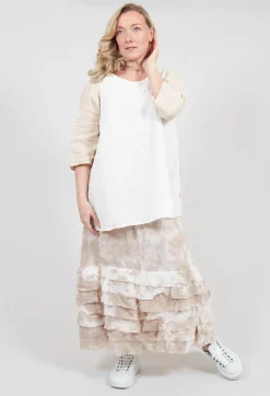 Privatsachen Skirts^Zentralknapp Skirt in Karton Beige