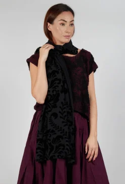 Privatsachen Scarves^Zierlicht Scarf in Kaviar