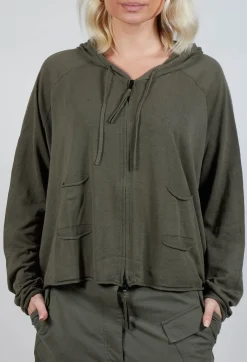 Rundholz Black Label Cardigans^Zip Up Cardigan in Camp Jacquard
